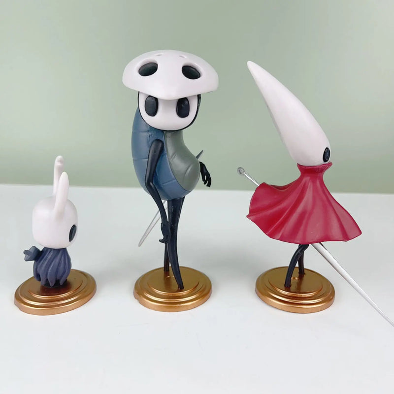 3PCS Hollow Knight Collectible Figures – Premium PVC Anime Figurines Set