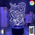 🔥 Dragon Ball Z – 3D LED Night Light