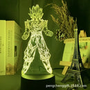 🔥 Dragon Ball Z – 3D LED Night Light