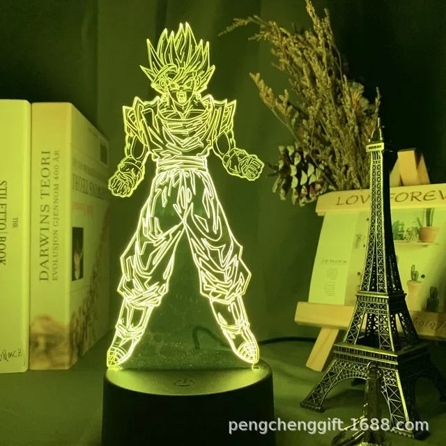 🔥 Dragon Ball Z – 3D LED Night Light