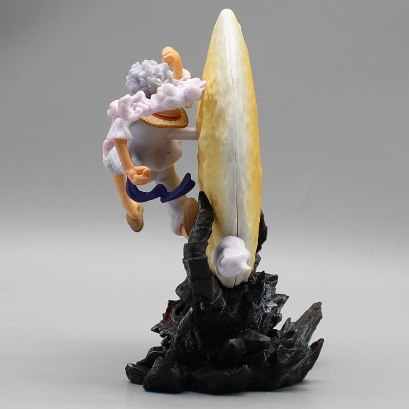 One Piece Gear 5 Luffy Figure – 14cm Anime PVC Collectible Model
