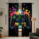 Gamer Controller Blackout Curtains – 2 Panels