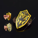 🗡️ The Legend of Zelda: Tears of the Kingdom – Master Sword & Hylian Shield Keyring