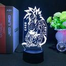 🔥 Dragon Ball Z – 3D LED Night Light