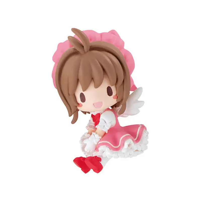 Cardcaptor Sakura Gacha Cable Doll – Kinomoto Sakura & Li Syaoran Mini Action Figure Toy Capsule Gift