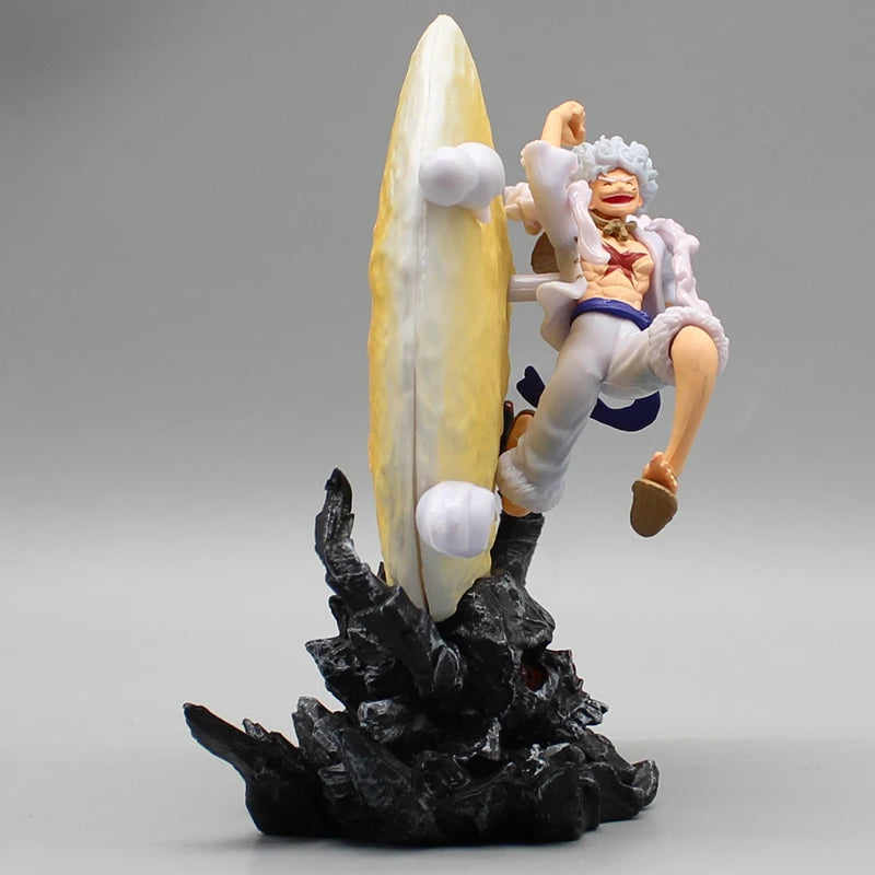 One Piece Gear 5 Luffy Figure – 14cm Anime PVC Collectible Model