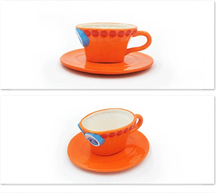 One Piece Mug – Chopper, Ace & Sabo Three Brothers Hat Ceramic Coffee Cup Cosplay