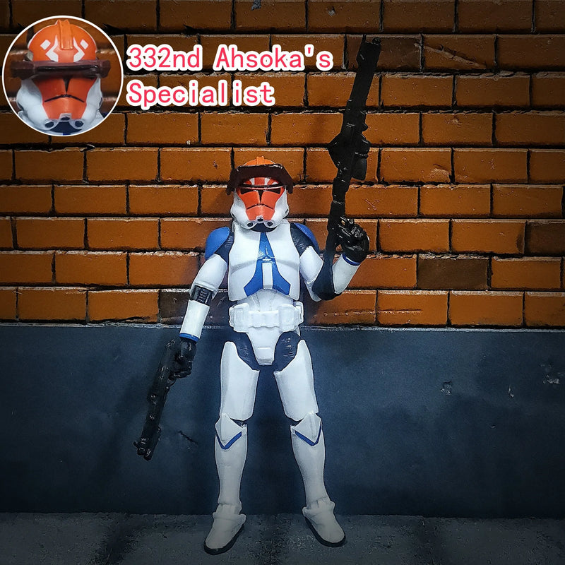 Star Wars Clone Trooper – 501st & 187th Legion (3.75" 1/18 Scale Action Figure, Loose)