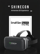 VR Shinecon 10.0 – 3D Virtual Reality Headset for Smartphone with Bluetooth Controller & Immersive Viewing