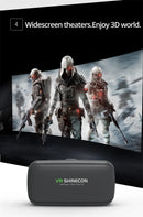 VR Shinecon 10.0 – 3D Virtual Reality Headset for Smartphone with Bluetooth Controller & Immersive Viewing