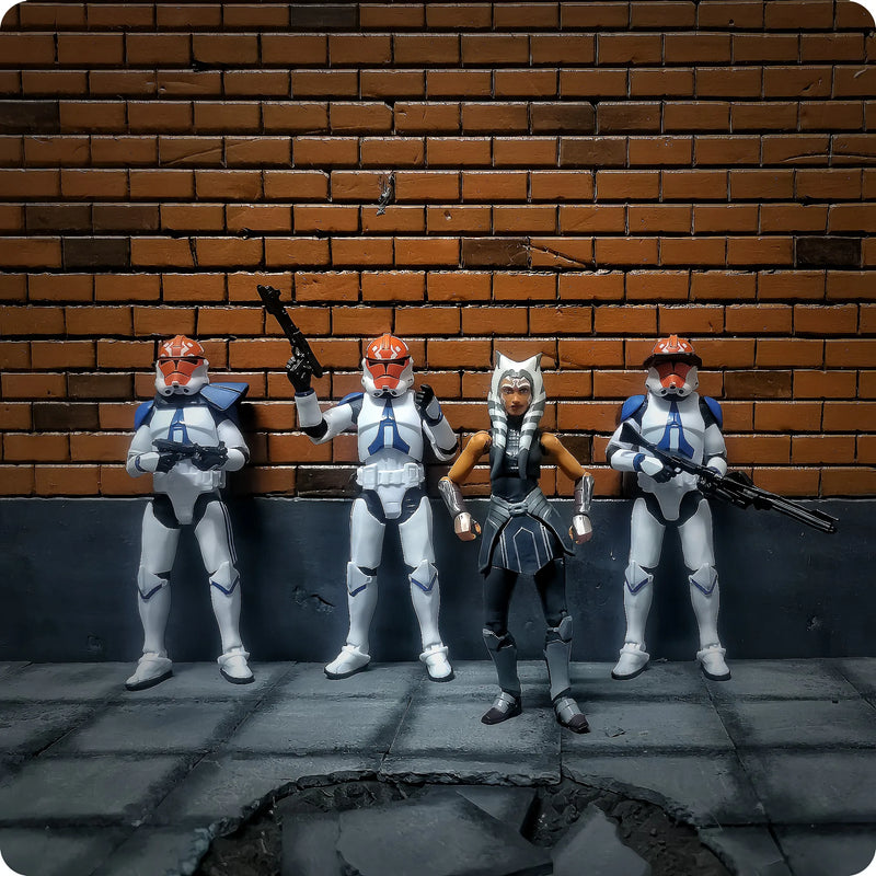 Star Wars Clone Trooper – 501st & 187th Legion (3.75" 1/18 Scale Action Figure, Loose)