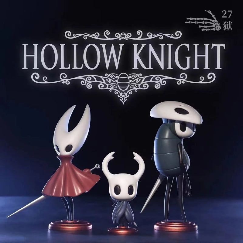 3PCS Hollow Knight Collectible Figures – Premium PVC Anime Figurines Set