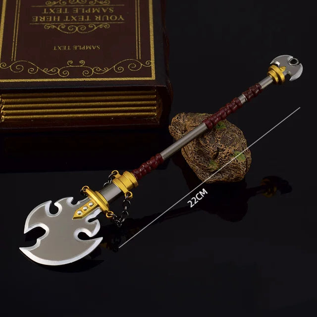 🗡️ The Legend of Zelda: Tears of the Kingdom – Master Sword & Hylian Shield Keyring