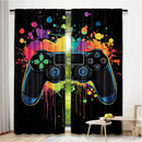 Gamer Controller Blackout Curtains – 2 Panels
