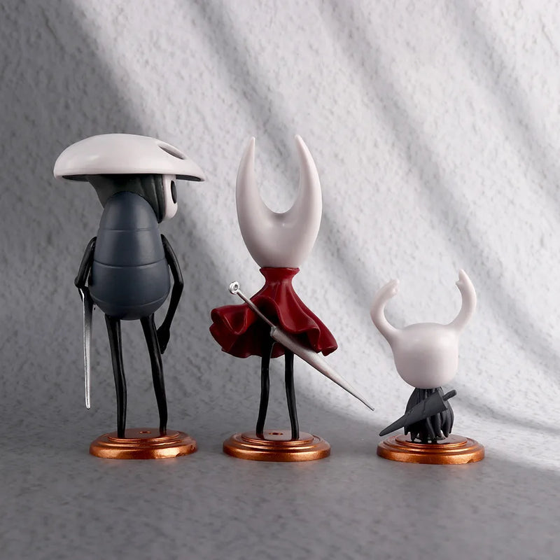 3PCS Hollow Knight Collectible Figures – Premium PVC Anime Figurines Set