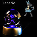 ✨ Pokémon 3D Crystal Ball LED Night Light – Multi-Color Gradient Base