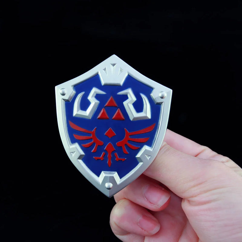 🗡️ The Legend of Zelda: Tears of the Kingdom – Master Sword & Hylian Shield Keyring