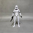 Marvel 10cm White Soldier & Black Knight – Star Wars Model Storm Action Figure with Movable Joints & Laser Sword