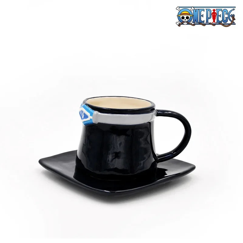 One Piece Mug – Chopper, Ace & Sabo Three Brothers Hat Ceramic Coffee Cup Cosplay