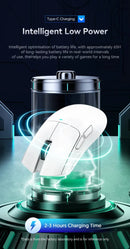 Attack Shark X11 PAW3311 White Bluetooth Mouse, Triple Mode Connectivity, Touch Magnetic Charging Dock, Ultra-Light Gaming Mouse