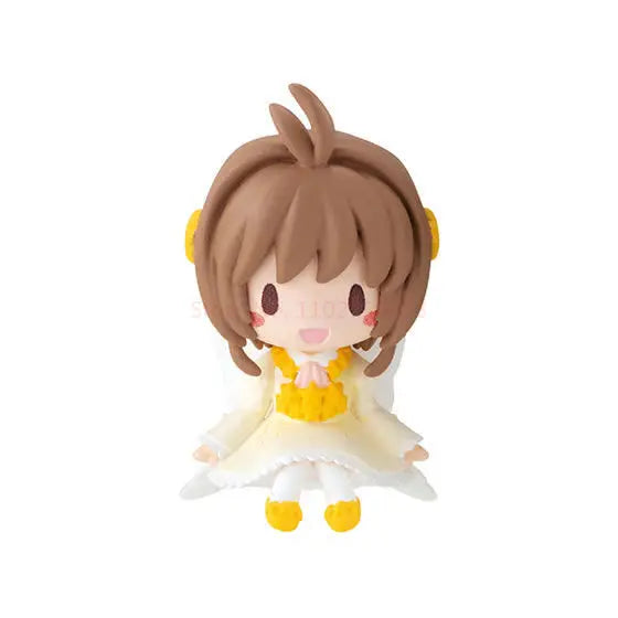 Cardcaptor Sakura Gacha Cable Doll – Kinomoto Sakura & Li Syaoran Mini Action Figure Toy Capsule Gift