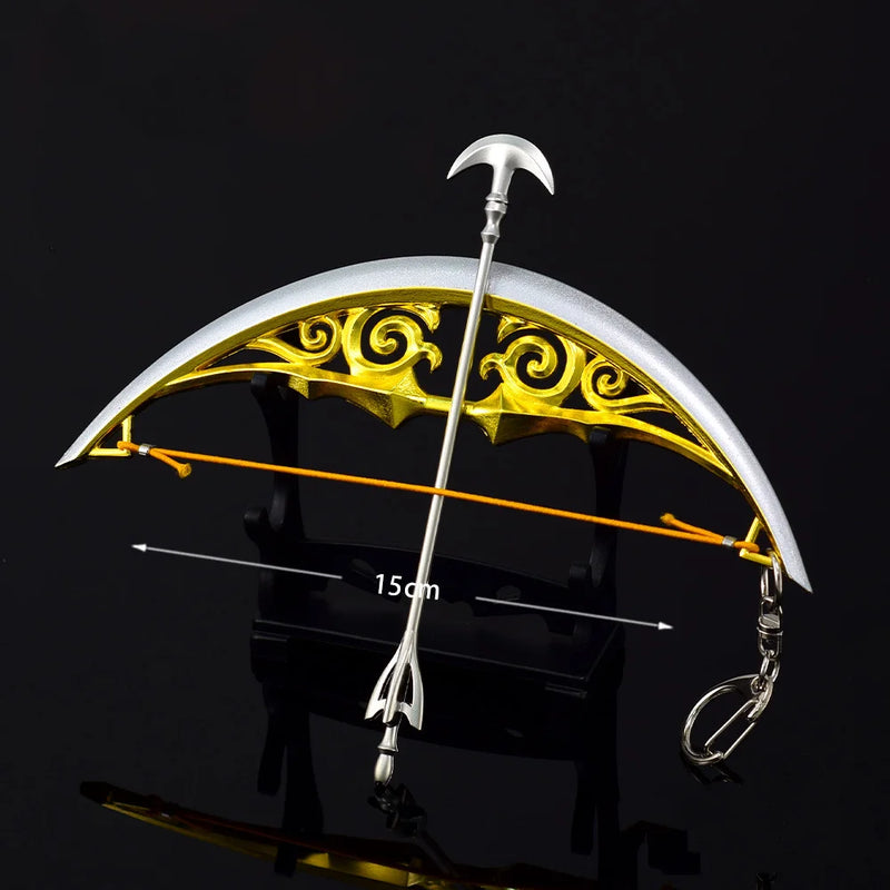 🗡️ The Legend of Zelda: Tears of the Kingdom – Master Sword & Hylian Shield Keyring