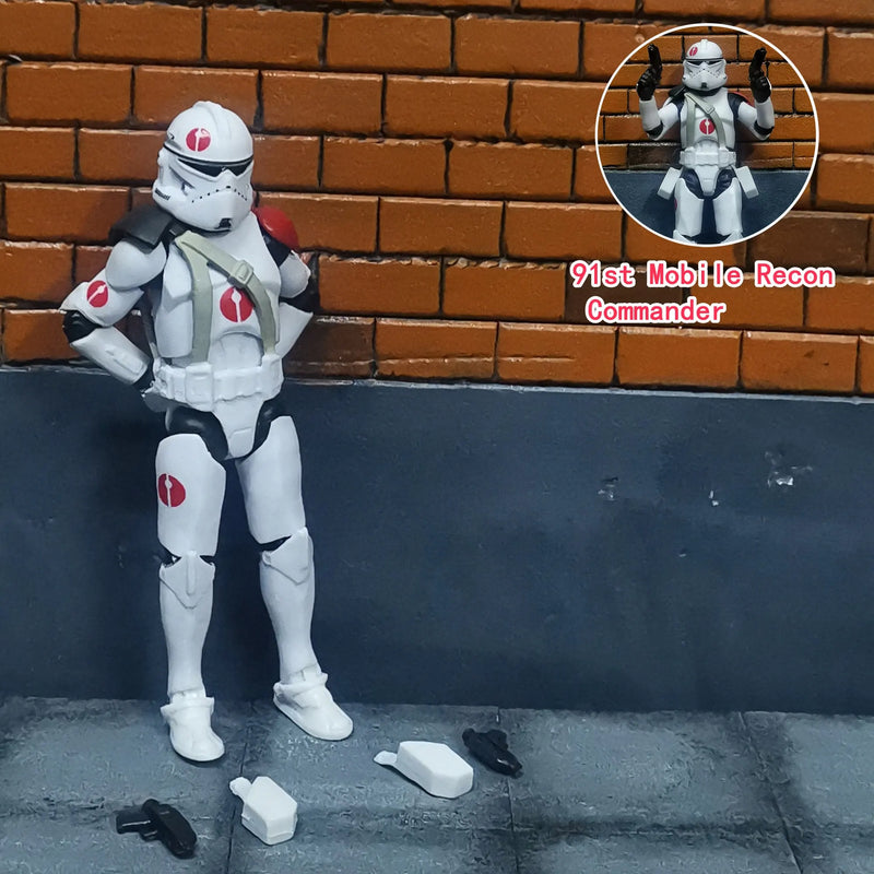Star Wars Clone Trooper – 501st & 187th Legion (3.75" 1/18 Scale Action Figure, Loose)