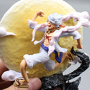 One Piece Gear 5 Luffy Figure – 14cm Anime PVC Collectible Model