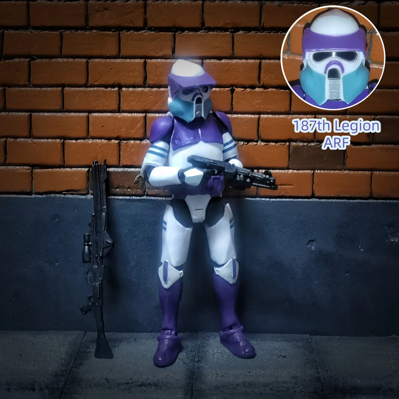 Star Wars Clone Trooper – 501st & 187th Legion (3.75" 1/18 Scale Action Figure, Loose)