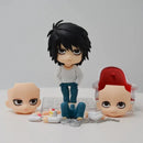 Death Note 10cm Anime Figure – Light, L & Misa PVC Collectible