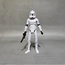 Marvel 10cm White Soldier & Black Knight – Star Wars Model Storm Action Figure with Movable Joints & Laser Sword
