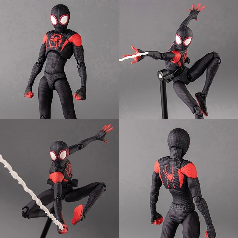 SV-Action Miles Morales Figure – Spider-Man: Into the Spider-Verse (13cm)