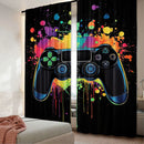 Gamer Controller Blackout Curtains – 2 Panels
