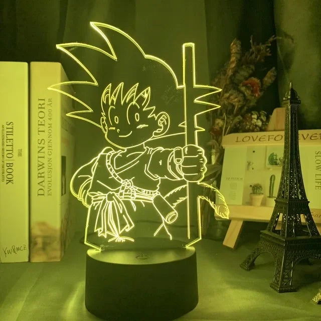 🔥 Dragon Ball Z – 3D LED Night Light