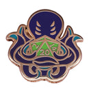 RPG Game Dungeon DnD Dragon Dice D20 Anime Enamel Pin Lapel Badges Manga Brooches for Women Fashion Jewelry Accessories Gifts