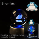 ✨ Pokémon 3D Crystal Ball LED Night Light – Multi-Color Gradient Base