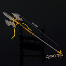 🗡️ The Legend of Zelda: Tears of the Kingdom – Master Sword & Hylian Shield Keyring