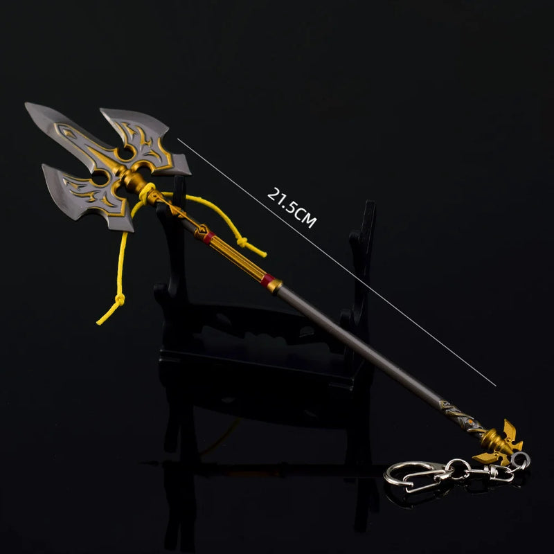 🗡️ The Legend of Zelda: Tears of the Kingdom – Master Sword & Hylian Shield Keyring