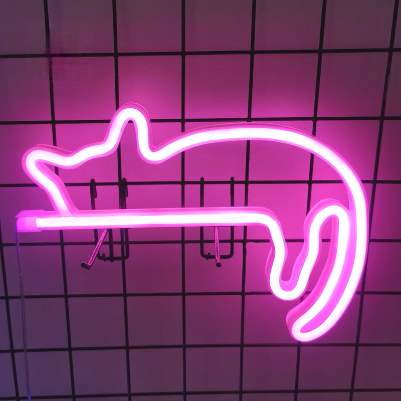 LED Neon Sign – USB/Battery Powered Wall Light for Bedroom, Bar, Game Room