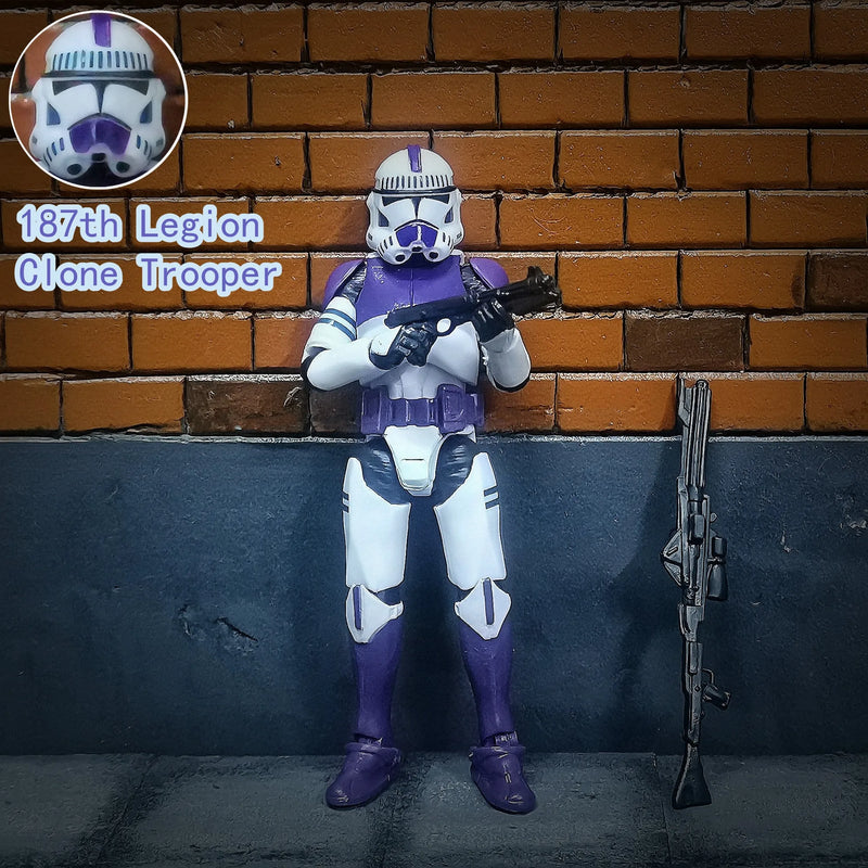 Star Wars Clone Trooper – 501st & 187th Legion (3.75" 1/18 Scale Action Figure, Loose)