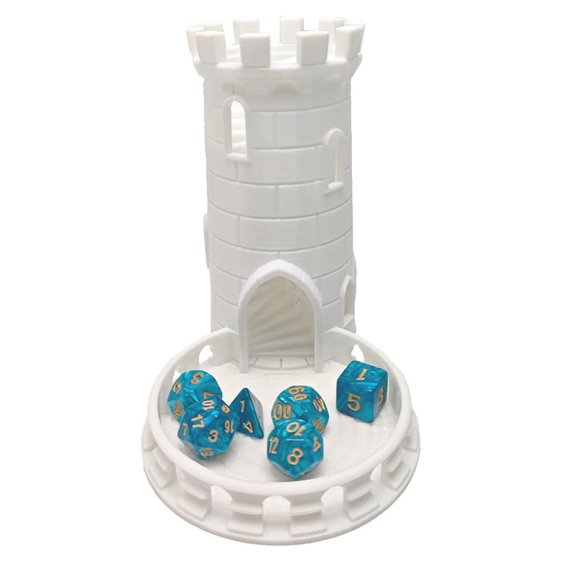 🏰 DND Medieval Dice Tower – Castle Roller Accessory for Tabletop RPGs