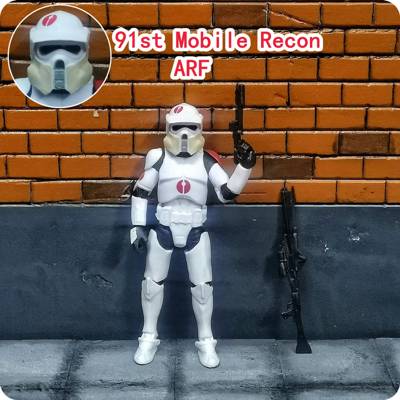 Star Wars Clone Trooper – 501st & 187th Legion (3.75" 1/18 Scale Action Figure, Loose)