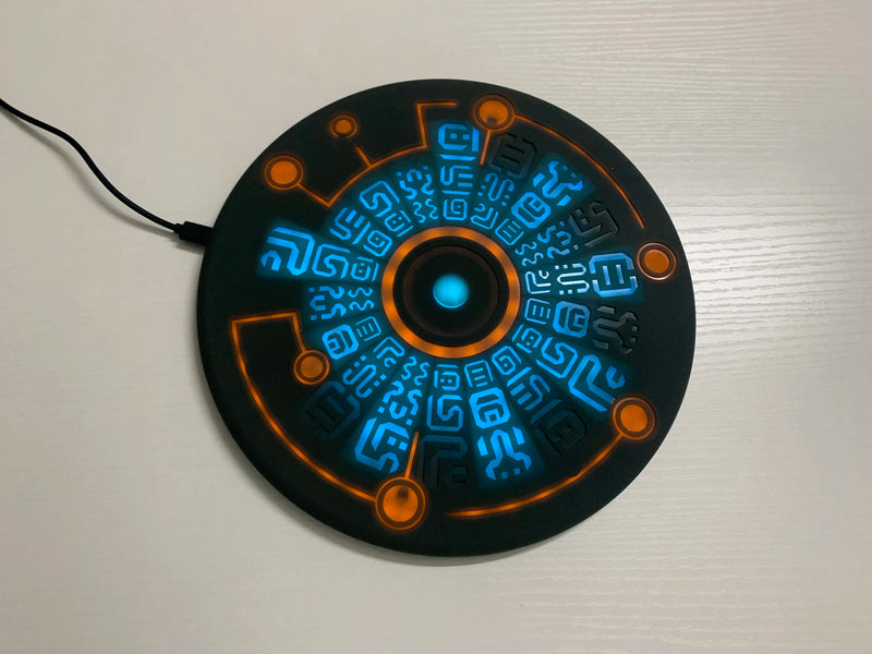 Zelda Ancient Temple Magic Array Wireless Charger – 15W Fast Qi Charging Pad for Phones