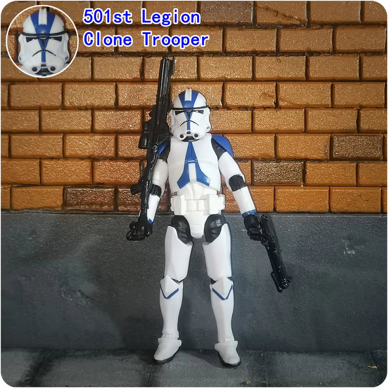 Star Wars Clone Trooper – 501st & 187th Legion (3.75" 1/18 Scale Action Figure, Loose)