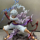 Luffy Gear 5 “Sun God Nika” Figure – 28cm | One Piece Thunderbolt GK Model