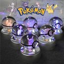 ✨ Pokémon 3D Crystal Ball LED Night Light – Multi-Color Gradient Base