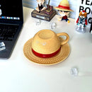 One Piece Mug – Chopper, Ace & Sabo Three Brothers Hat Ceramic Coffee Cup Cosplay
