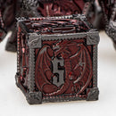 Metal DND Dice Set – For Dungeons &amp; Dragons and Tabletop RPGs