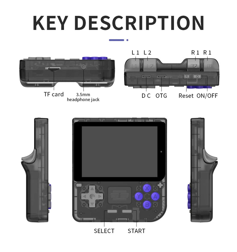 POWKIDDY V10 Handheld Game Console – Retro Power in Your Pocket