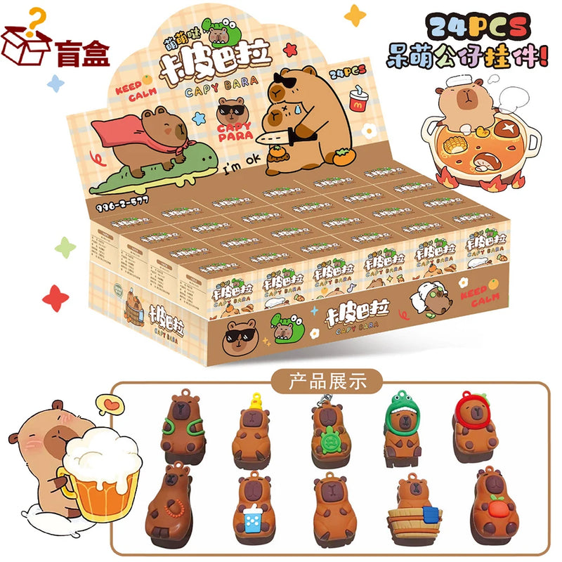 🦫 Capybara Mystery Blind Box – Jungle Time & Secret Realm Series